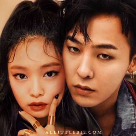 G- Dragon with his rumored girlfriend, Jennie Kim